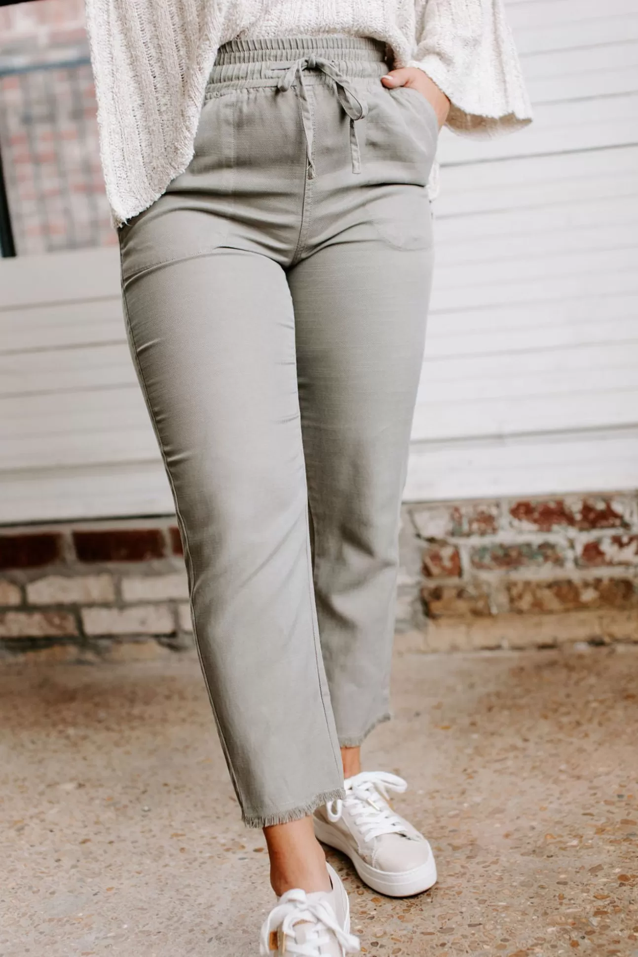 Callie Drawstring Pants | August Cloth Shop