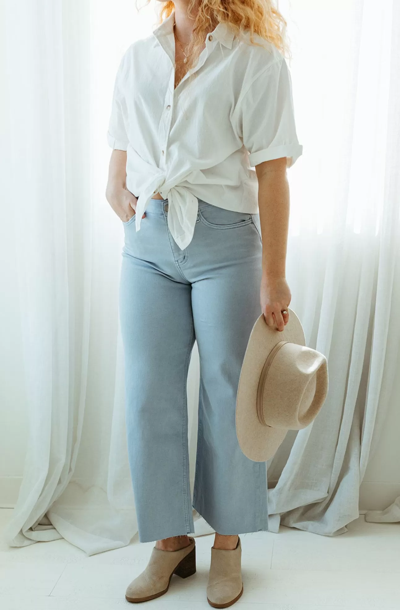 Dunes Wide Leg Jeans | August Cloth Fashion