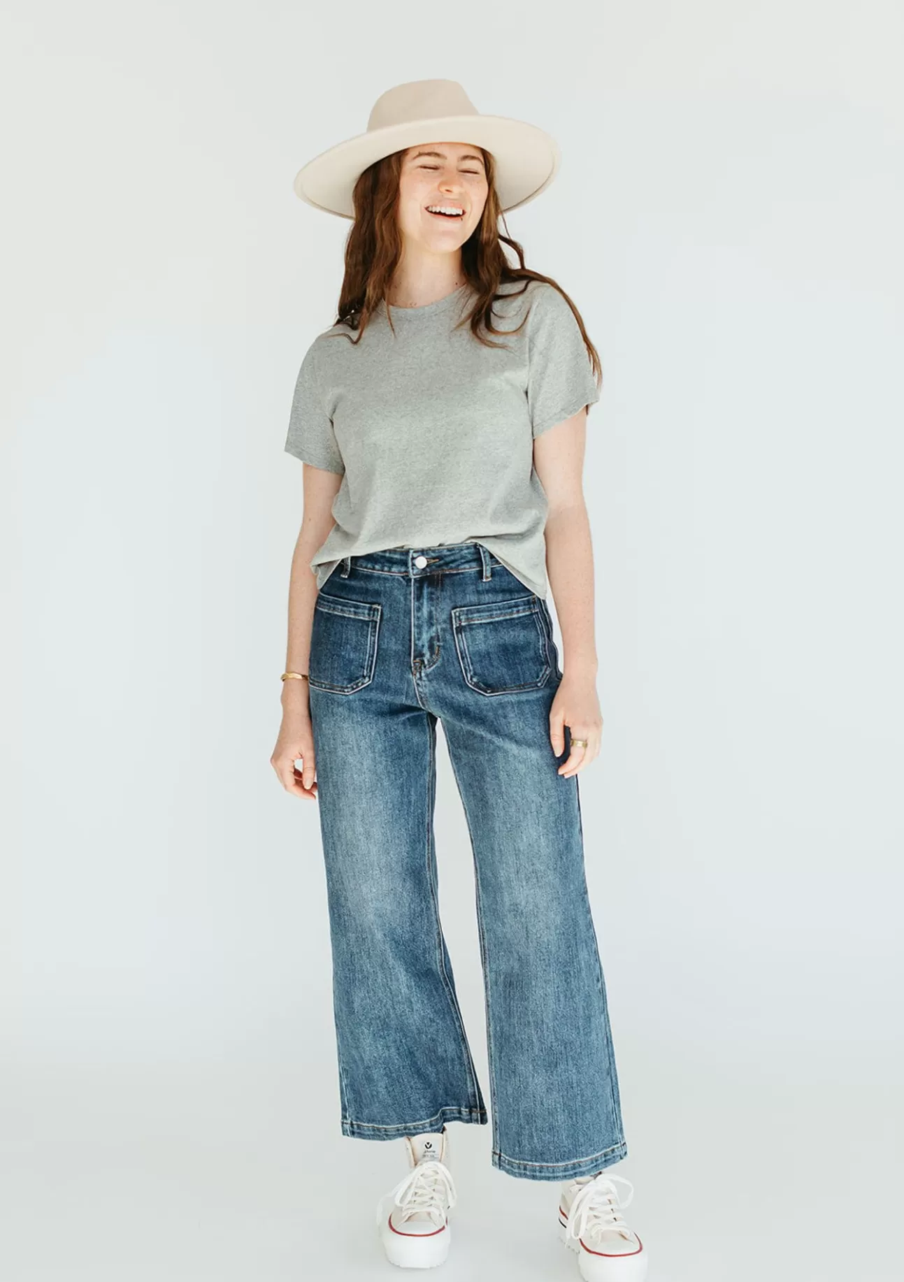 Gentry Wide Leg Jeans | August Cloth Outlet