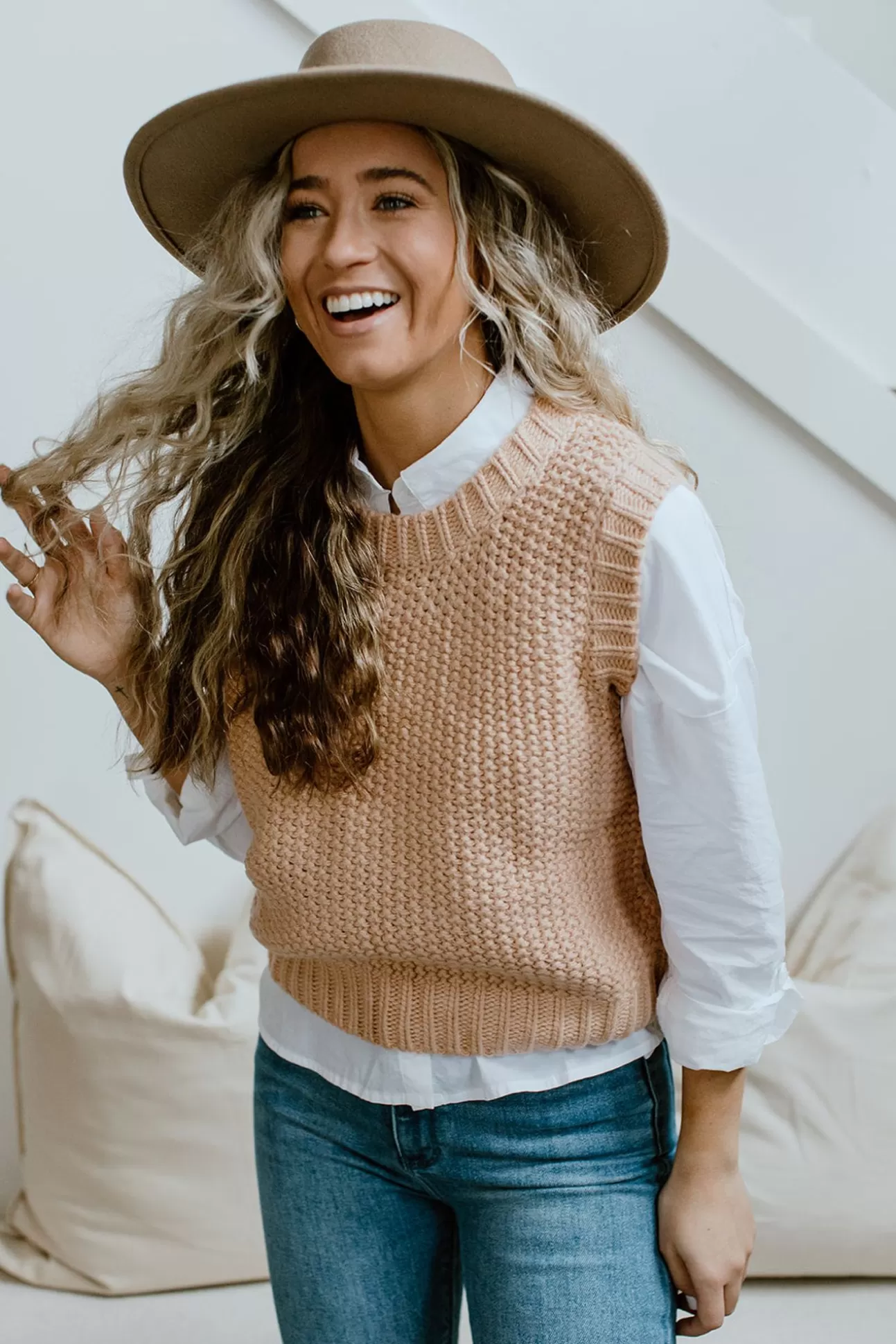 Nancy Sweater Vest | August Cloth Cheap