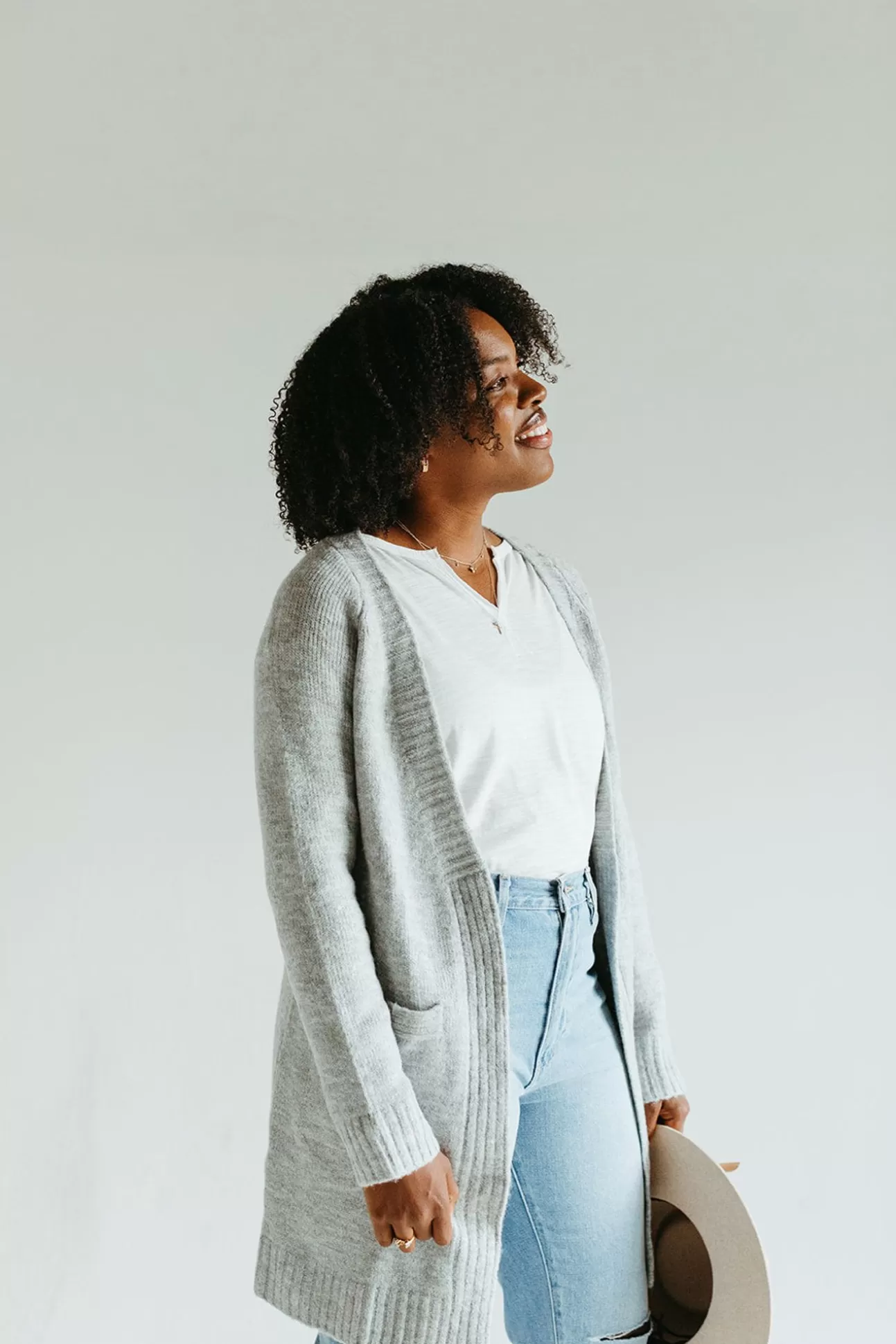 Sable Classic Cardigan | August Cloth Flash Sale