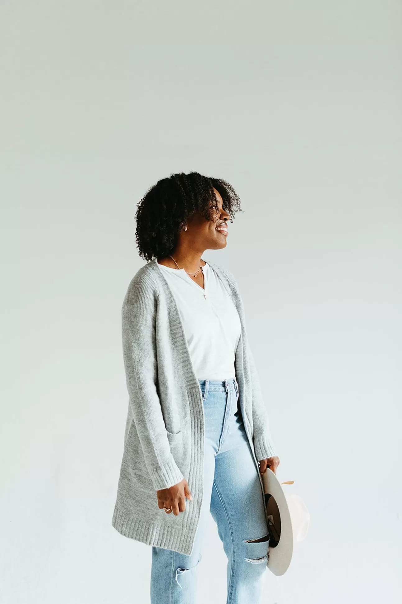 Sable Classic Cardigan | August Cloth Flash Sale