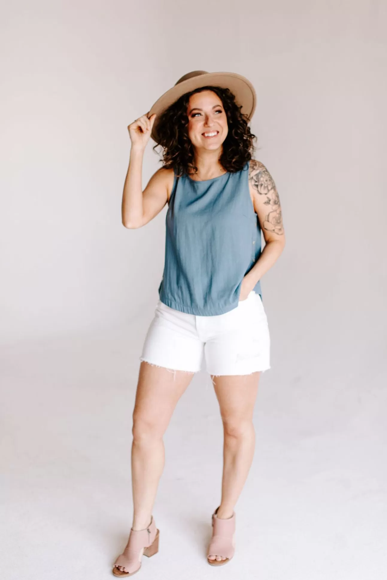 Wilde Button Tank | August Cloth Discount