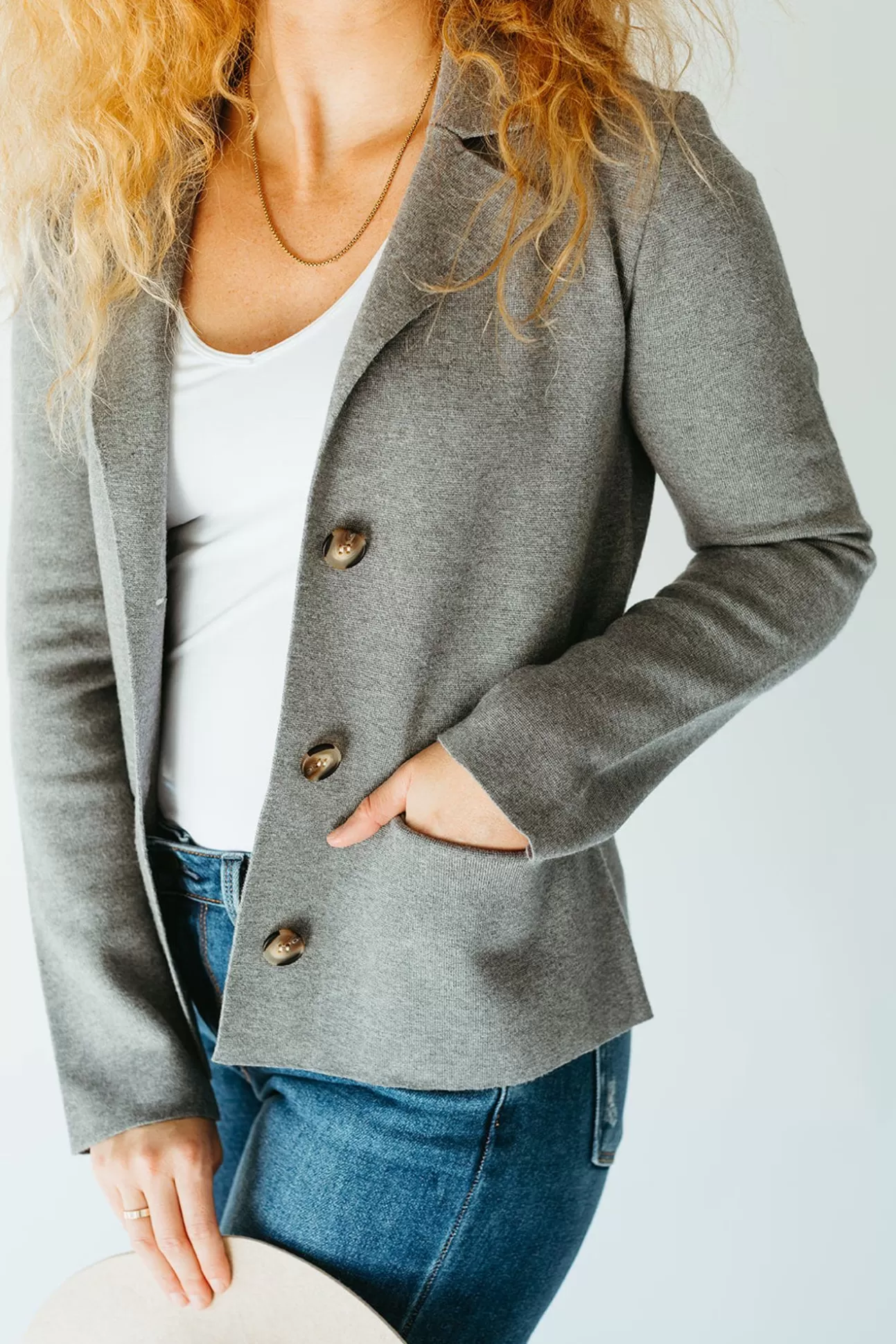 Wymore Knit Blazer | August Cloth Flash Sale